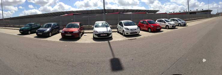 Flota de cohe de cortesía